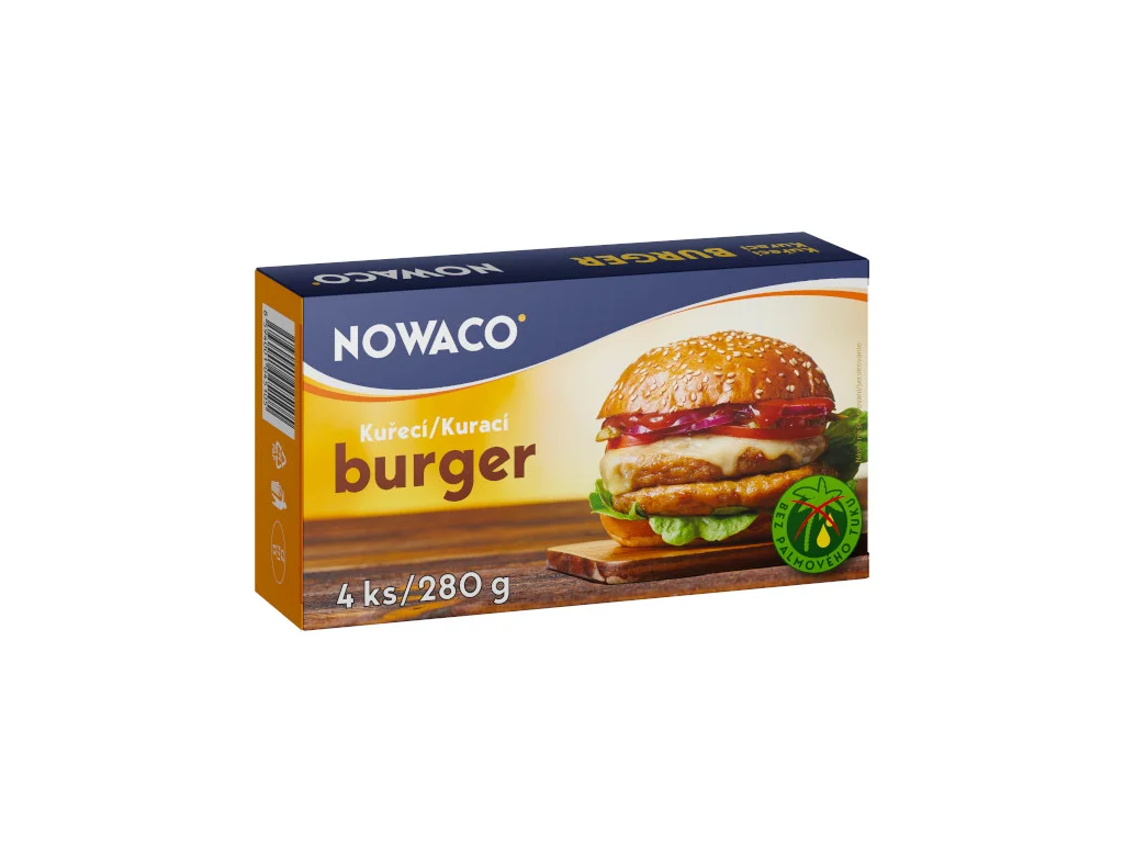 Nowaco Kuřecí Hamburger 280g